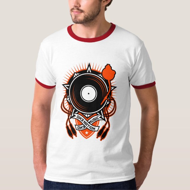 Camiseta Una nación, una música (Anverso)