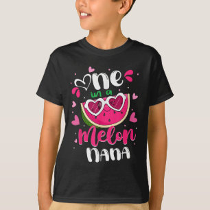 Camiseta Una Nana De Un Melón Verano Familia Sandía Día De