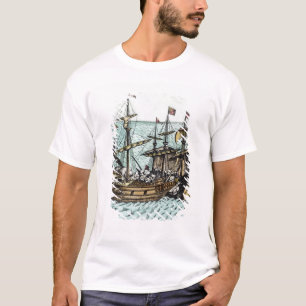 Camiseta Una nave de tesoro española