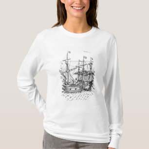 Camiseta Una nave de tesoro española