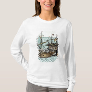 Camiseta Una nave de tesoro española