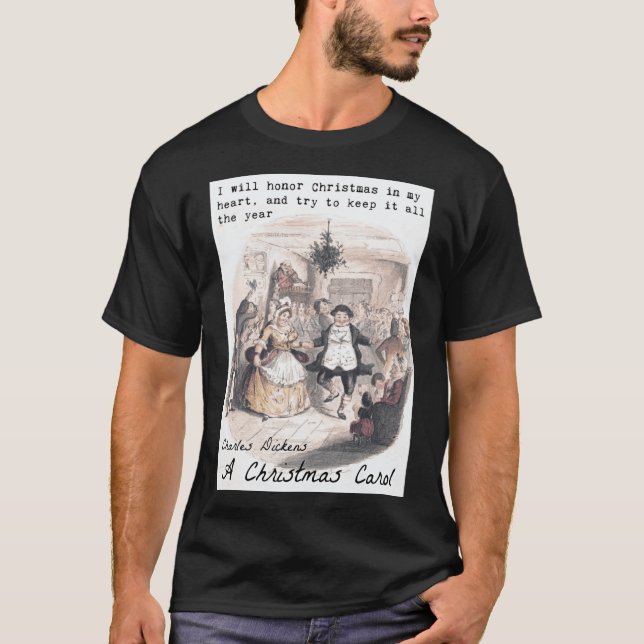 Camiseta Una Navidad divertida Carol (Anverso)