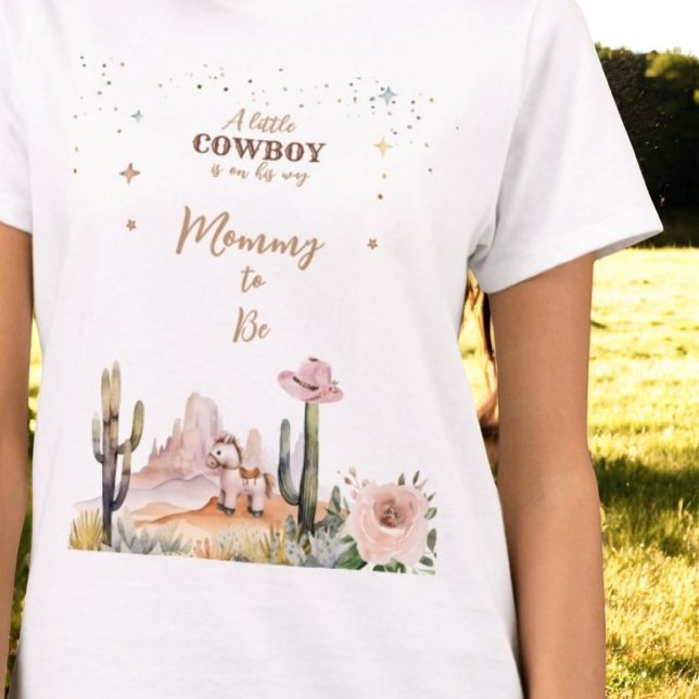 Camiseta Una niñita rústica y salvaje mamá de West Boy para (Subido por el creador)