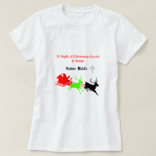 Camiseta Una noche de Navidades villancicos y canciones Hak