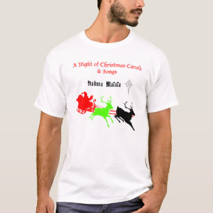 Camiseta Una noche de Navidades villancicos y canciones Hak