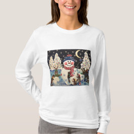 Camiseta "Una noche mágica en la nieve"