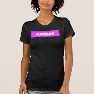 Camiseta Una Novedad De Prensa De Madison