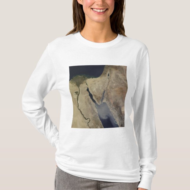 Camiseta Una nube de polvo de bronceado de Arabia Saudita (Anverso)