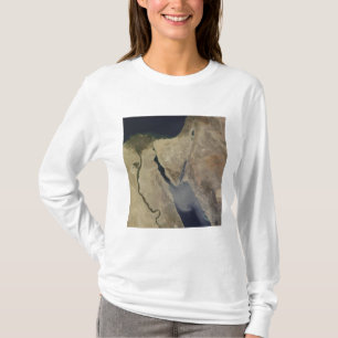 Camiseta Una nube del polvo del moreno de la Arabia Saudita