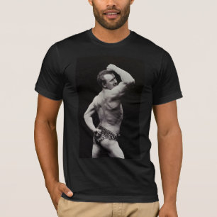 Camiseta Una nueva pose de los hombres fuertes Eugen Sandow