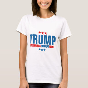 Camiseta Una nueva quiebra divertida de Trump