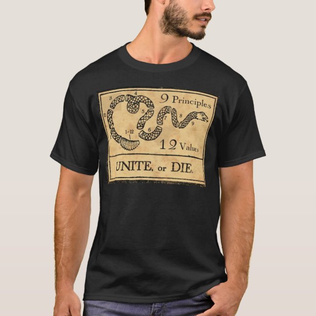 Camiseta Una o muera taza (Anverso)