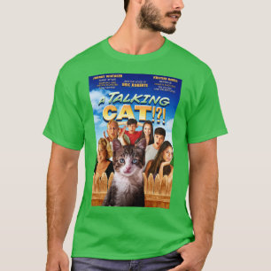 Camiseta Una obra maestra de un gato hablante de cine