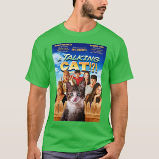 Camiseta Una obra maestra de un gato hablante de cine