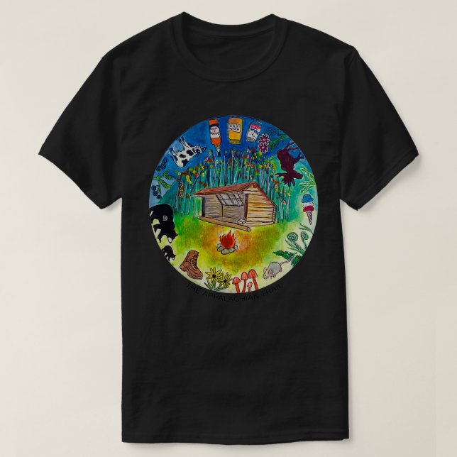 Camiseta Una oda al sendero Apalache (Diseño del anverso)