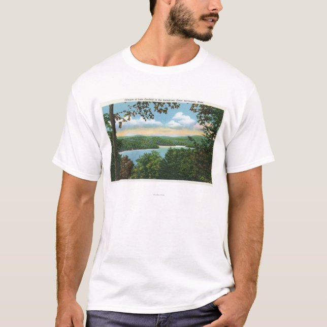 Camiseta Una ojeada del lago Garfield (Anverso)