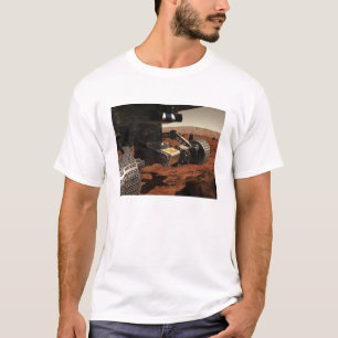 Camiseta Una opinión del primer del brazo en Marte de la