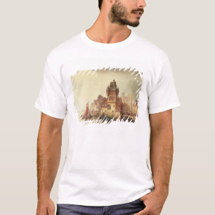 Camiseta Una opinión sobre el río, Dordrecht, 1879 (aceit