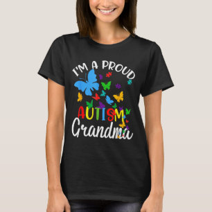 Camiseta Una orgullosa cinta de mariposa de rompecabezas de