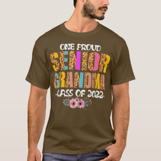 Camiseta Una Orgullosa Clase De Abuela Superior De Leopar C