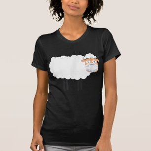 Camiseta Una Oveja Con Una Máscara Regalo de ovino con ab