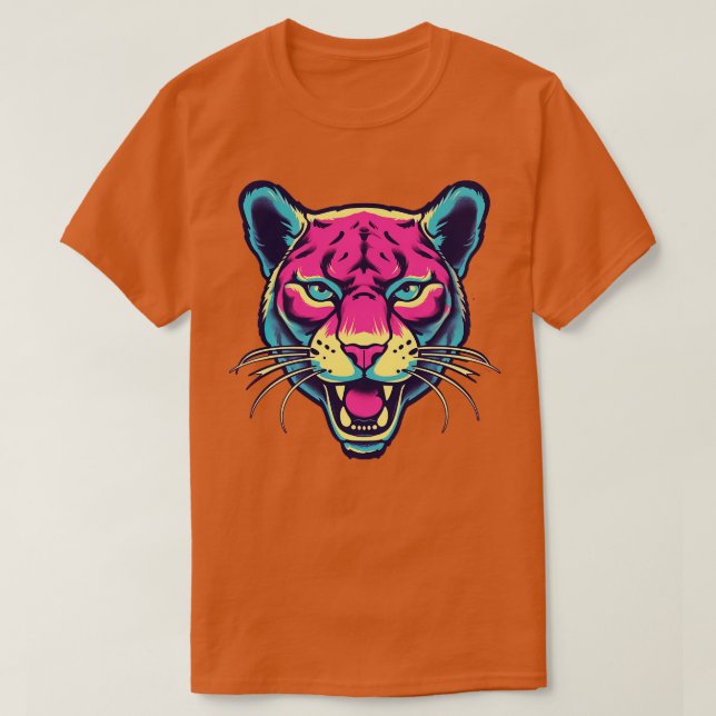 Camiseta Una pantera rosa (Diseño del anverso)