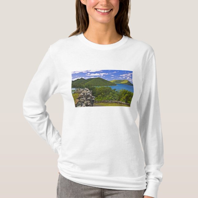 Camiseta Una parada en Annaberg Sugar Mill, St. John (Anverso)