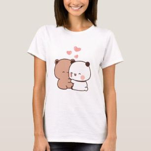 Camiseta Una pareja de osos de Panda, un amor enorme