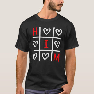 Camiseta Una pareja lo ama con el corazón, amo a mi novio V