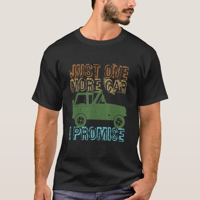 Camiseta Una Parte De Auto Más Prometo Para Aficionados Al  (Anverso)