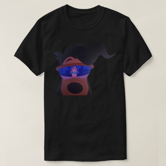 Camiseta Una película tonta, Max Goof y Roxanne Pegatina (Diseño del anverso)