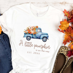 Camiseta Una Pequeña Calabaza Está En El Camino De Mamá Par
