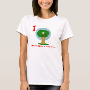 Camiseta Una perdiz en un peral