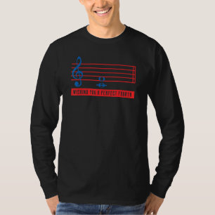 Camiseta Una Perfecta Cuarta Música El 4 De Julio Patriótic