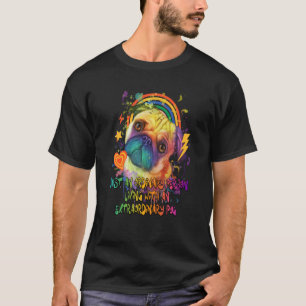 Camiseta Una persona común y corriente con un Pug 1 extraor