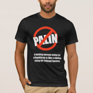 Camiseta Una persona de funcionamiento que vota por un
