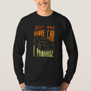 Camiseta Una pieza más de coche te lo prometo para entusias