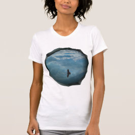 Camiseta Una Pieza Surrealista De Sky Graphic Tee