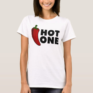 Camiseta Una pimienta de chile caliente