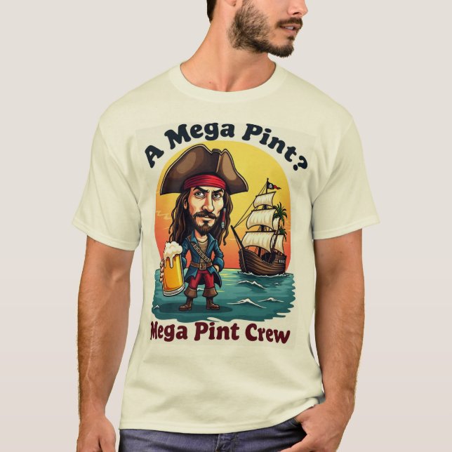 CAMISETA UNA PINTA MEGA (Anverso)