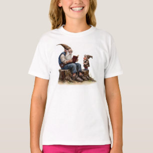 Camiseta Una pintura acuarela de un viejo genoma