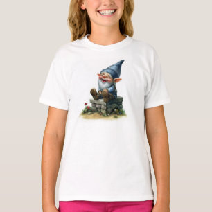 Camiseta Una pintura de color de agua de un dulce genio