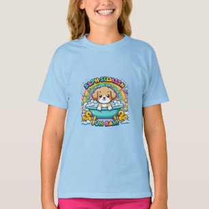 Camiseta Una pipa juguetona en un baño de burbujas
