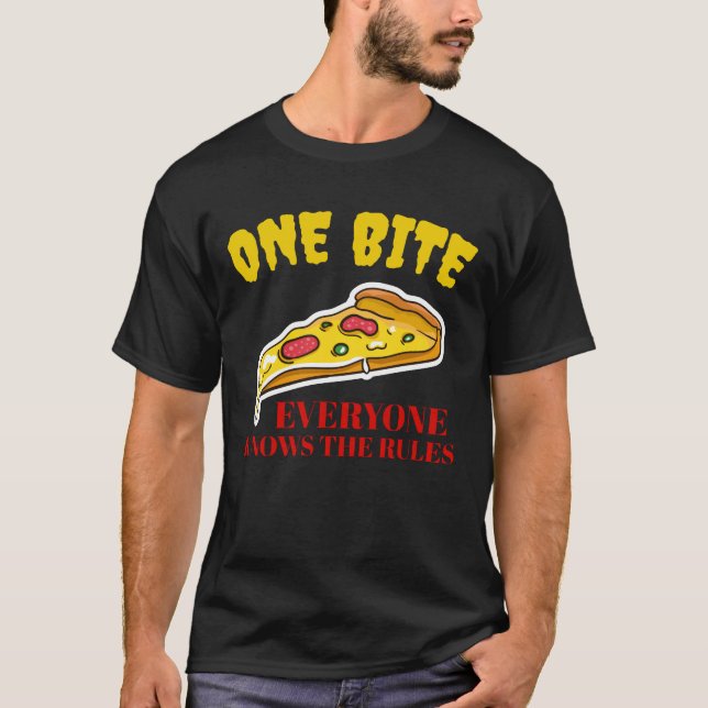 Camiseta Una Pizza De Cometas - Todos Conocen Las Reglas (Anverso)