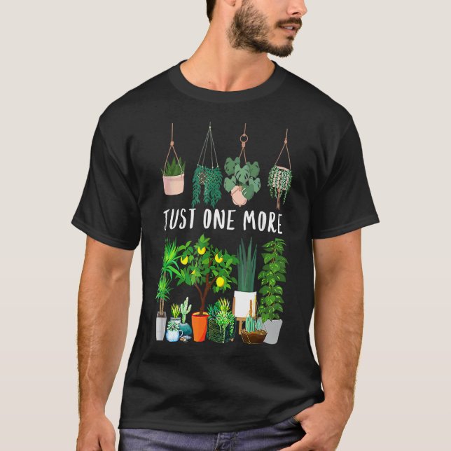 Camiseta Una planta más, mamá, flor interior (Anverso)