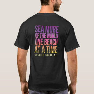 Camiseta Una Playa a la Vez Shelter Island Verano Nueva Yor