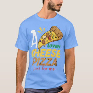 Camiseta Una preciosa pizza de queso, divertida Pizza Day 2