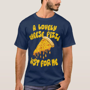 Camiseta Una preciosa pizza de queso sola Funny Kevin X Mas