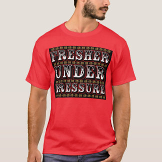 Camiseta Una presión inferior más fresca (negro)