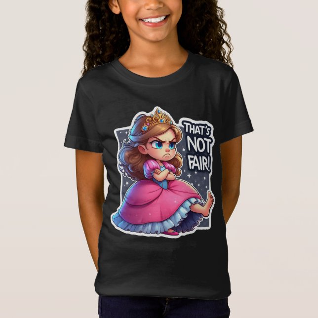 Camiseta Una princesa joven y triste (Anverso)